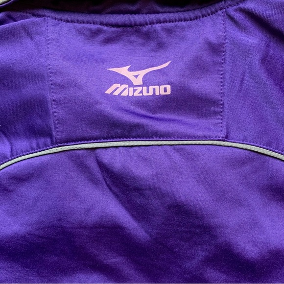 Mizuno quarter zip pullover - purple - girls size small - Picture 7 of 9